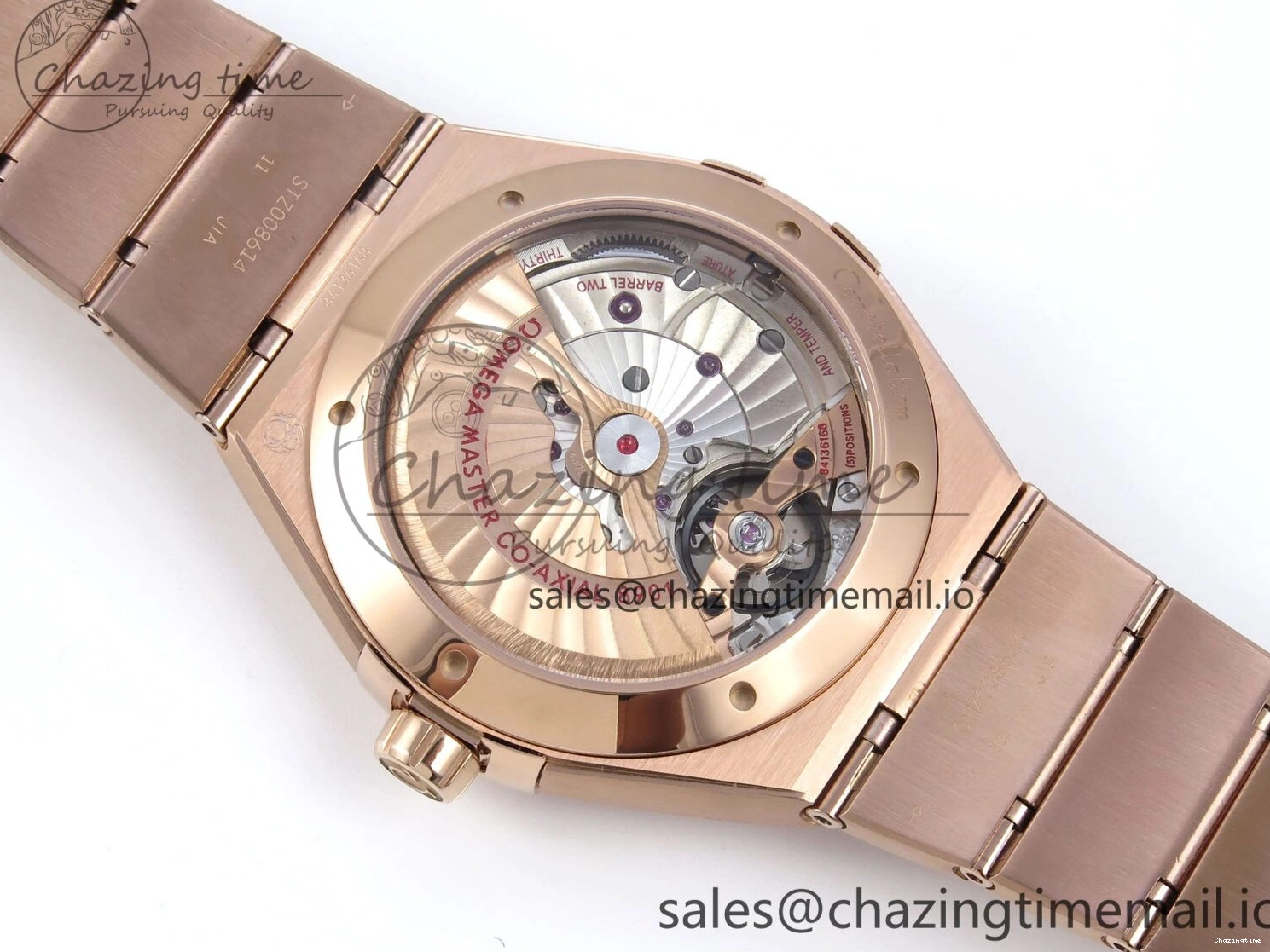 1224 Constellation 41mm RG ASWF 1:1 Best Edition RG Dial on RG Bracelet A Practical 7692